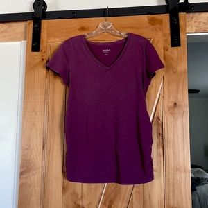 Isabel maternity purple T-shirt